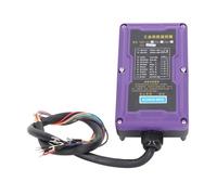 Spacnana Télécommande de Grue, Contrôleur de Palan sans Fil en Nylon 36 V IP67 étanche 8 Boutons, Portée de 300 M, Bits pour Grues, Convoyeurs, Pompes de Générateur, équipement CNC (nylon)