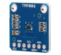 Spacnana TMP006 Capteur Thermique Infrarouge sans Contact, 3-5V Logique | Détection passive de la température IR, aucun contact requis, embase à broche fendue de 0,1 pouce pour le prototypage de la