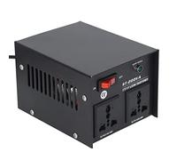 Spacnana Transformateur de Puissance de Transformateur de Convertisseur de Tension Abaisseur de 200 W avec Protection Contre Les Courts-Circuits de Surchauffe et de Surcharge pour Les (Prise UE)