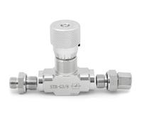 Spacnana Vanne de Régulation de Débit G3/8, Limiteur de Débit Hydraulique Bidirectionnel pour Mini-pelle de 1 à 2 Tonnes, Raccord Double Voie en Acier allié