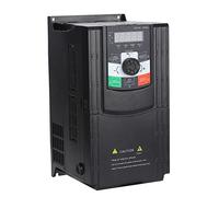 Spacnana Variateur de Fréquence VFD 3 Phases 380V 5.5KW 7.5KW | Onduleur de fréquence général, rapport de vitesse 1:200, freinage par Flux magnétique, entraînement de Machine-outil CNC,
