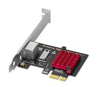 Spactz Carte PCIE 2500Mbps Gigabit Carte réseau 10/100/1000Mbps RJ45 Carte réseau filaire PCI-E 2,5G Adaptateur réseau LAN