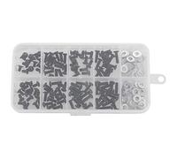 Spactz Lot de 180 vis pour télécommande 1/10 D90 SRC10