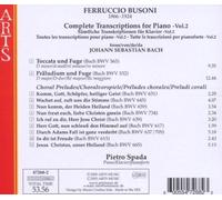 Spada, Pietro – Klaviertranskriptionen Bach V2 – Import – Ganz