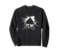 Spades Spot Poker Cartes à Jouer Sweatshirt
