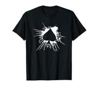 Spades Spot Poker Cartes à Jouer T-Shirt