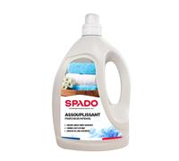 SPADO - Assouplissant Concentré - Microcapsules de Parfum Longue Durée - Linge Doux, Souple et Frais - Formule Anti-Statique - Tous Textiles - 1,5L