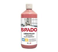 SPADO - Crème Polish nettoyant multi fonctions - Nettoie, dégraisse et polit - Protège - Pour vitre, alu, inox, chrome et plastique - 750 ML - Fabriqué en France