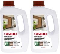SPADO - Décapant surpuissant sol - Remise à neuf avant protection - Dissout les couches de toutes les protections - Facile & rapide - Pour tous types de sols - Parfumé - 1L - Fabriqué en France