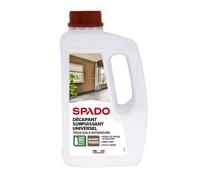 SPADO - Décapant surpuissant sol - Remise à neuf avant protection - Dissout les couches de toutes les protections - Facile & rapide - Pour tous types de sols - Parfumé - 1L - Fabriqué en France