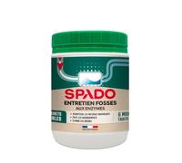 Spado Entretien fosses septiques – Activateur bio 24 doses hydrosolubles – Zéro déchet