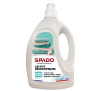 SPADO - Lessive Désinfectante - Élimine Taches et Odeurs - Efficace dès 30°C - Cycle Court - Parfum Fraîcheur des Alpes - 1,5L