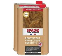 Spado Rénovateur Protecteur parquets – Cire d'abeille & miel, anti-rayures, non glissant, 1 L