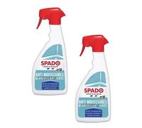 Spado Lot de 2 Pistolets 500 ml Anti Moisissures Blanchisseur de joints