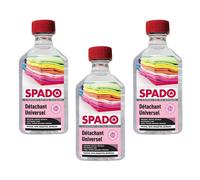 Spado Lot de 3 Flacons 250 ml détachant universel linge