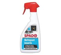 SPADO - Nettoyant insert et Poele à bois - Dissout la suie, la fumée, les goudrons - Sans soude ni acide - Ne coule pas - Agit en 5min - compatible contact alimentaire - 500 ML - Fabriqué en France