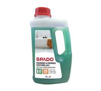 SPADO - Nettoyant marbre & pierre naturelles - Ravive l'éclat - Séchage rapide - PH neutre - Bouchon doseur - Parfum lavande - 1 L - Fabriqué en France