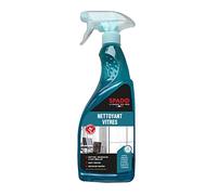 SPADO - Nettoyant vitre - Multi surfaces - Sans traces - Fait briller - Séchage rapide - Contact surfaces alimentaire - flacon 100% recyclé - 750 ML - Fabrication française