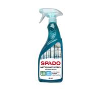 Spado – Nettoyant vitres Spray 750 ml – Sans traces, séchage rapide, flacon 100% recyclé