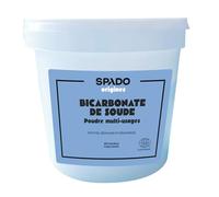 SPADO Origines Bicarbonate de soude - Poudre multi-usage - Dégraissant, Désodorisant & Nettoyant Naturel - Ecocert - 3kg