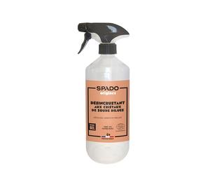 SPADO Origines - Cristaux de soude- Dégraisse et décrasse - Gel concentré - Compatible contact alimentaire - ECOCERT - 750ML - Fabrication française