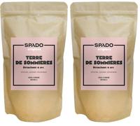 SPADO Origines - Terre de sommières - Format poudre - 100% naturel - Détachant à sec - 600g (Lot de 2)
