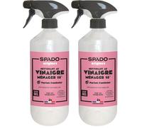SPADO Origines - Vinaigre ménager - Gel vinaigre blanc - Détartre & fait briller - 16° - Ingrédients d’origine naturelle - Parfum framboise naturel - ECOCERT - 750 ml - Fabrication française