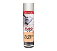 SPADO - Shampoing raviveur - Nettoie sans mouiller - Ravive les couleurs - Elimine les mauvaises odeurs - Tapis, moquettes et tissus d'ameublement - 600 ML - Fabriqué en France