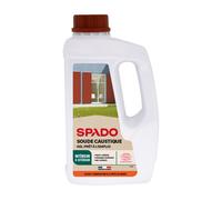 Spado Soude caustique gel multifonction Ecocert 1 L - Décapant, dégraissant et déboucheur prêt à l?emploi