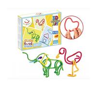 Spaghetteez jouet anti stress enfant à partir de 4 ans, jeu montessori pour filles et garçons, idéal comme cadeau, kit de construction pour activité manuelle dans un set de 70 pièces