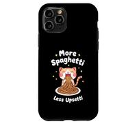 Spaghetti Lover More Spaghetti Less Upsetti pour Filles, Femmes et Enfants Coque pour iPhone 11 Pro