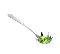 Spaghetti Spoon | Ustensile en acier inoxydable à pâtes à brochet | Pasta Spoon durable pour servir et drainage | Outil de cuisine idéal pour les spaghettis, les nouilles, la cuisine et le contrôle de