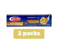 Spaghettis blé complet Barilla paquet 500 grs - lot de 2 unités