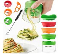 Spaghettis de Légumes Coupe légume Spiralizer Spaghetti légume 3en1 Spirale de Légumes Trancheuse
