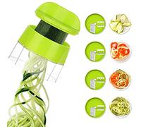 Spaghettis de Légumes Coupe Légume Spiralizer Spaghetti Légume 4 en1 Spirale de Légumes Trancheuse
