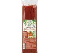 SPAGHETTIS QUINOA TOMATES BIO 500G, JARDIN BIO ETIC, LOT DE 4