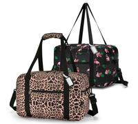 SPAHER 2X Sac de Voyage Cabine Avion 40x20x25 Ryanair Bagage a Main Cabine | 20L Petit Bagage à Main Sac Maternité Weekend Transport Femme Homme Imperméable Léger Valise Cabine 40x20x25 pour Gym Sport
