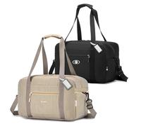 SPAHER 2X Sac de Voyage Cabine Avion 40x20x25 Ryanair Bagage a Main Cabine | 20L Petit Bagage à Main Sac Maternité Weekend Transport Femme Homme Imperméable Léger Valise Cabine 40x20x25 pour Gym Sport