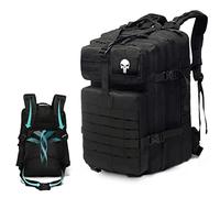 SPAHER Sac à Dos 50L Tactique Militaire Sac de Randonnée Sac de Survie Sac à Dos de Voyage Étanche Assault Pack Sac à Dos de Trekking Militaire Armée Tactique Molle