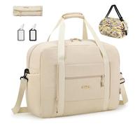 SPAHER Sac de Voyage Cabine Avion Bagage Cabine 45x36x20 Easyjet Sac de Sport Weekend Maternité Piscine Femme Homme Imperméable 30L Bagage a Main avec Bandoulière Amovible