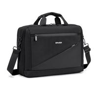 SPAHER Sac Ordinateur Portable 15.6/16 Pouces Sac Homme Bandoulière Pochette Ordinateur Sacs et Housses pour Ordinateur Portable Malette Cartable Homme Sac Travail Sacoche Porte Document Noir