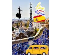 Spain Notebook: Barcelona Travel Journal, 120 Lined Pages 6"x9"