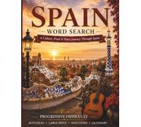 Spain Word Search: A Culture, Food & Place Journey Through Spain