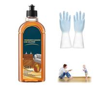 Spainho Floor Cleaner, Aucosh Floor Cleaner, Nettoyant sols 5 en 1, Détachant et Désodorisant Double Action, Solution Nettoyante et Parfumée pour Tous Sols (1)