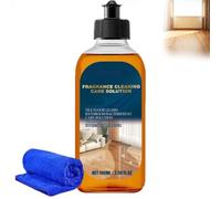 Spainho Floor Cleaner,Aucosh Powerful Multi-purpose Cleaner,Fragrance Cleaning Care Solution,Dual-Action Stain Odor Remover Floors Cleaners,For Wood,Marble,Wooden Furniture-Long Lasting Fragrance (1)