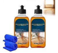 Spainho Floor Cleaner,Aucosh Powerful Multi-purpose Cleaner,Fragrance Cleaning Care Solution,Dual-Action Stain Odor Remover Floors Cleaners,For Wood,Marble,Wooden Furniture-Long Lasting Fragrance (2)