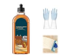 Spainho Nettoyant de sol 5 en 1, solution d'entretien parfumée, anti-odeurs, pour nettoyer les sols en bois, cuisine, salle de bain