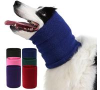 Spajoy Bande apaisante pour chien et chat - Double couche épaisse - Bande élastique pour le cou et la réduction du bruit - Pour soulager l'anxiété/protection contre le bruit, toilettage, tonnerre