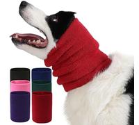 Spajoy Bande apaisante pour Chien et Chat - Double Couche épaisse - Bande élastique pour Le Cou et la réduction du Bruit - pour soulager l'anxiété/Protection Contre Le Bruit, toilettage, Tonnerre