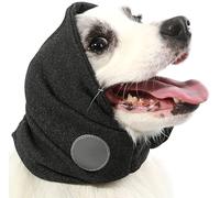 Spajoy Sweat à capuche apaisant pour chien - Réduction du bruit - Cache-oreilles pour le bain - Orages - Réfléchissant - Protection contre le bruit